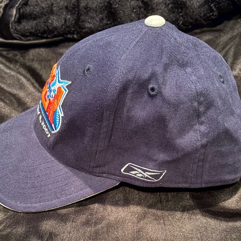 Super Bowl XLI Navy Cap Chicago Bears Reebok - Picture 2 of 5